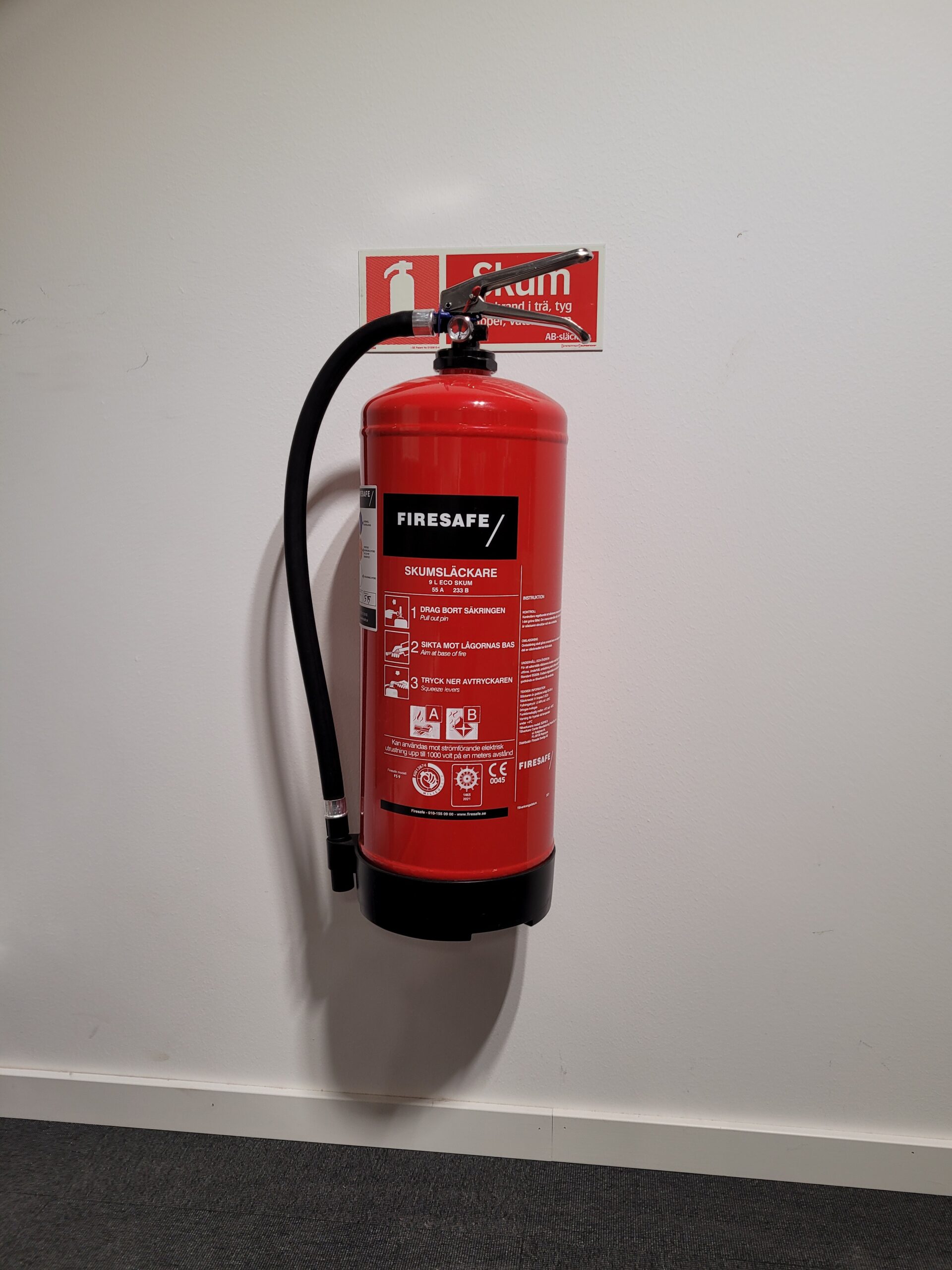 brandsläckare